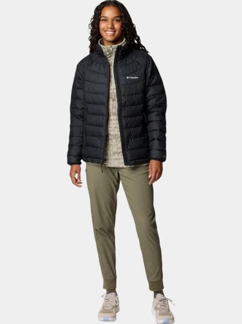 Columbia Powder Lite II Full Zip Jacket női átmeneti kabát fekete színben 5
