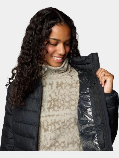 Columbia Powder Lite II Full Zip Jacket női átmeneti kabát fekete színben 7