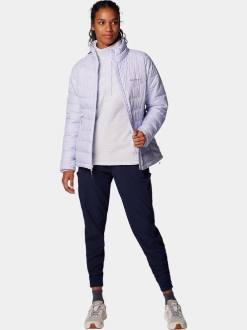 Columbia Powder Lite II Full Zip Jacket női átmeneti kabát kék színben 5