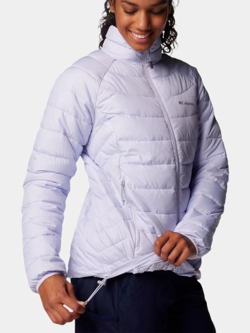 Columbia Powder Lite II Full Zip Jacket női átmeneti kabát kék színben 6