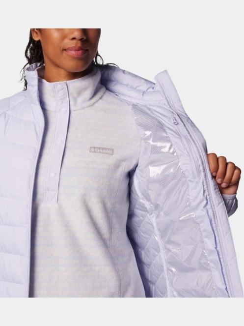 Columbia Powder Lite II Full Zip Jacket női átmeneti kabát kék színben 7