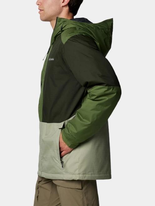Columbia Point Park II Insulated Jacket férfi átmeneti kabát zöld színben 3