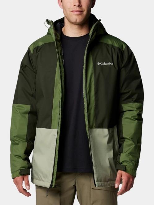 Columbia Point Park II Insulated Jacket férfi átmeneti kabát zöld színben 5