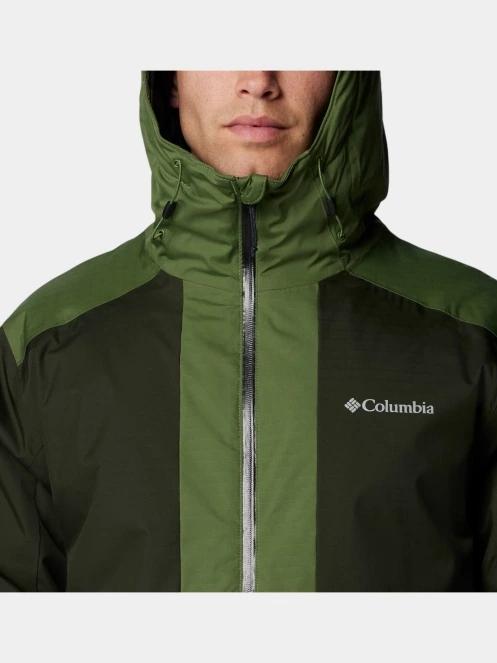 Columbia Point Park II Insulated Jacket férfi átmeneti kabát zöld színben 7