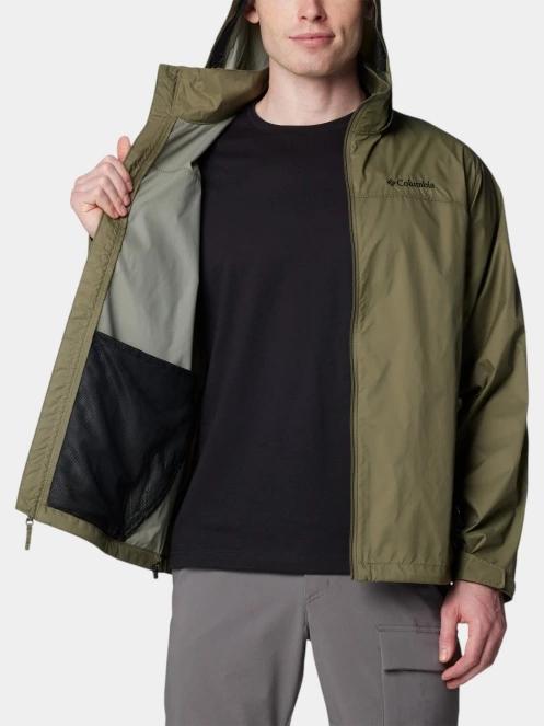 Columbia Glennaker Lake II Rain Jacket férfi széldzseki zöld színben 5