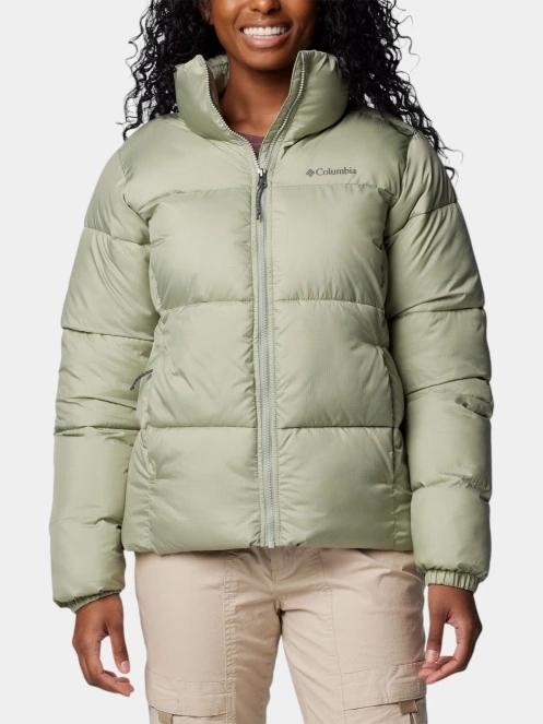 Columbia Puffect II Full Zip Jacket női télikabát zöld színben 2