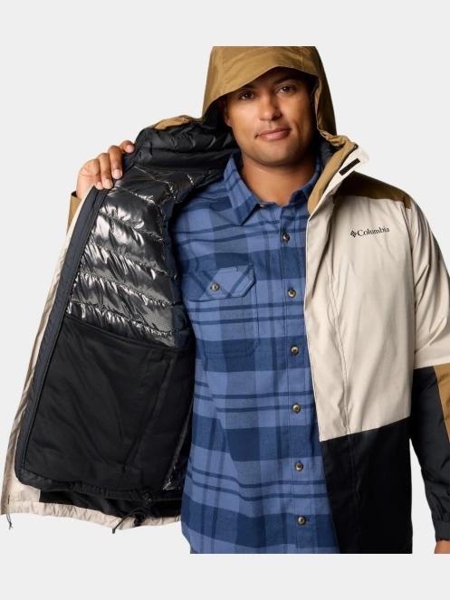 Columbia Point Park Interchange Jacket férfi síkabát homok színben 7