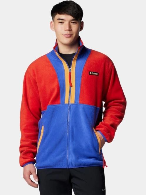 Columbia Backbowl II Full Zip Fleece férfi polár pulóver piros színben 2