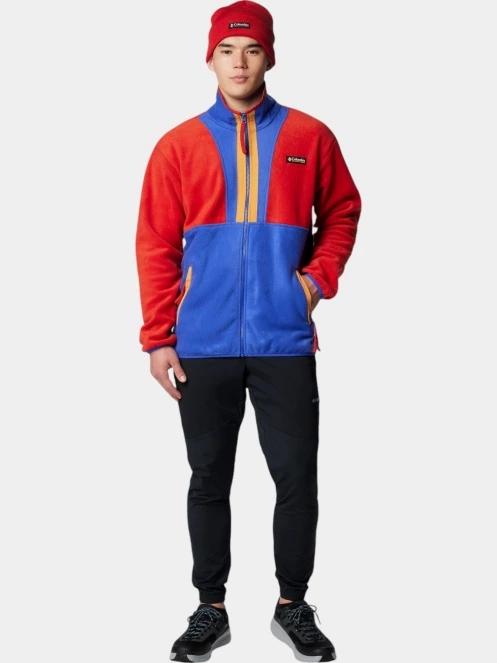 Columbia Backbowl II Full Zip Fleece férfi polár pulóver piros színben 5