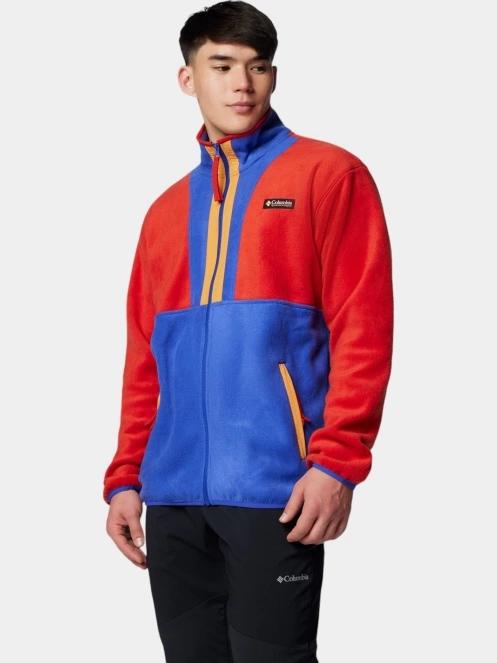 Columbia Backbowl II Full Zip Fleece férfi polár pulóver piros színben 6