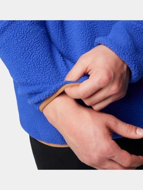 Columbia Helvetia II Half Snap Fleece férfi polár pulóver kék színben 7