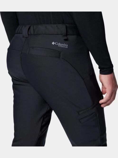 Columbia Vast Canyon Softshell Pant férfi túranadrág fekete színben 7