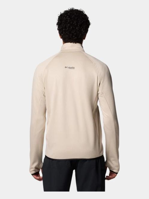 Columbia Triple Canyon Grid Fleece FZ II férfi polár pulóver homok színben 4