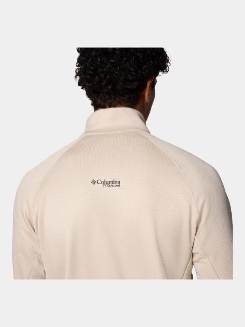 Columbia Triple Canyon Grid Fleece FZ II férfi polár pulóver homok színben 7