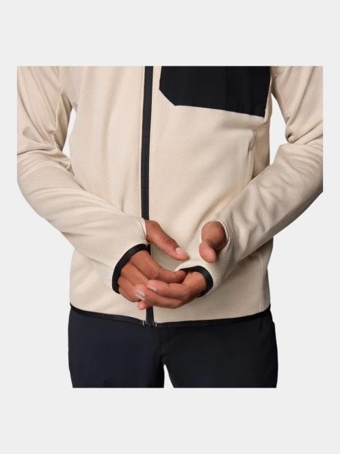 Columbia Triple Canyon Grid Fleece FZ II férfi polár pulóver homok színben 8
