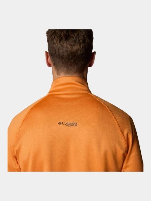 Columbia Triple Canyon Grid Fleece FZ II férfi polár pulóver narancssárga színben 7