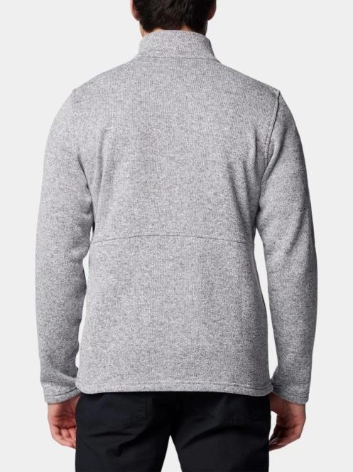 Columbia Alto Pass Full Zip Fleece férfi polár pulóver szürke színben 5