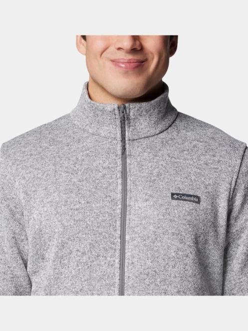 Columbia Alto Pass Full Zip Fleece férfi polár pulóver szürke színben 7