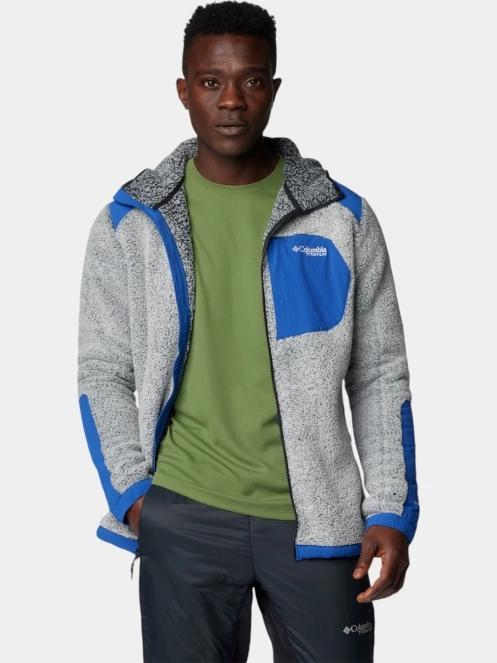 Columbia Arctic Crest Sherpa Full Zip férfi polár pulóver fehér színben 6