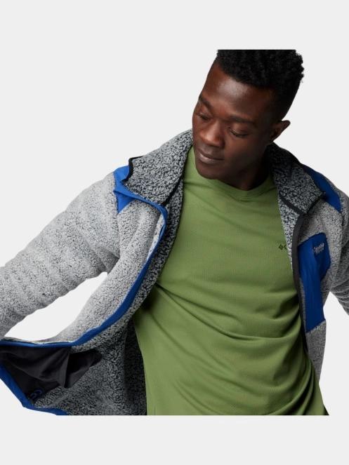Columbia Arctic Crest Sherpa Full Zip férfi polár pulóver fehér színben 8