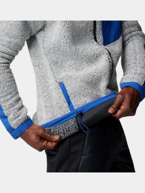 Columbia Arctic Crest Sherpa Full Zip férfi polár pulóver fehér színben 9