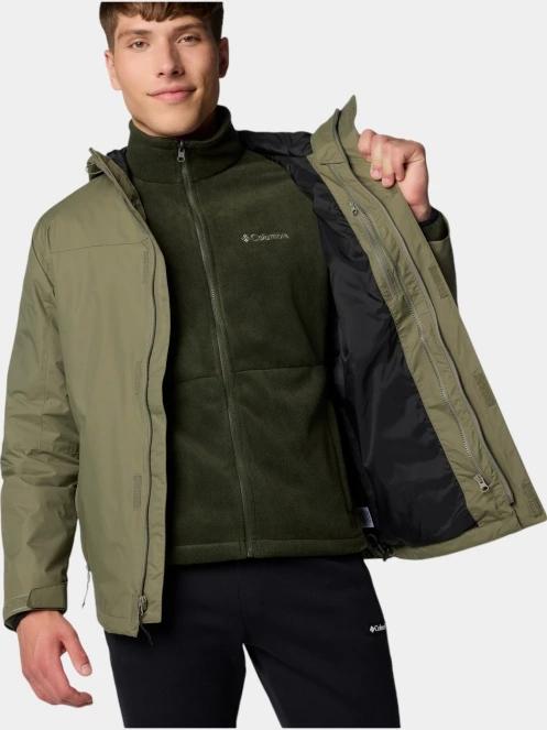 Columbia Tunnel Falls II Interchange Jacket férfi átmeneti kabát zöld színben 7