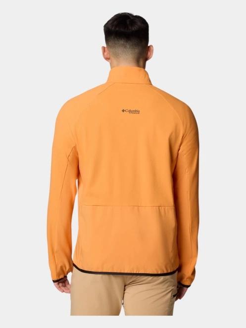 Columbia Spectre Ridge Tech Fleece FZ II férfi polár pulóver narancssárga színben 4