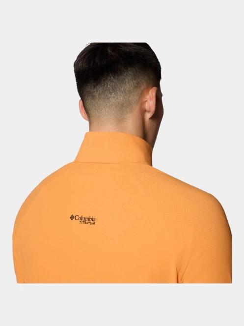 Columbia Spectre Ridge Tech Fleece FZ II férfi polár pulóver narancssárga színben 7