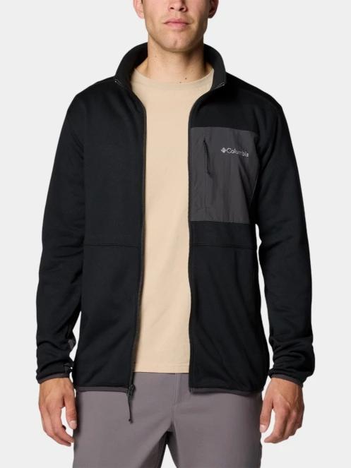 Columbia Columbia Hike Full Zip II férfi polár pulóver fekete színben 5