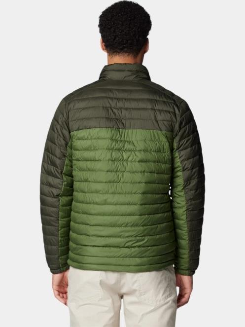 Columbia Silver Falls II Jacket férfi átmeneti kabát zöld színben 4