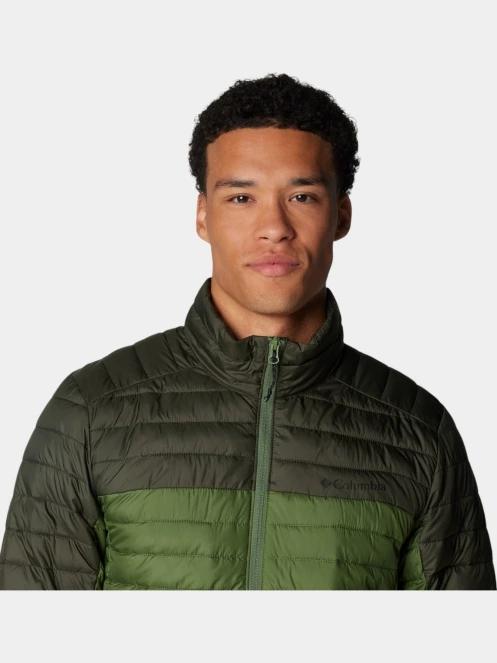 Columbia Silver Falls II Jacket férfi átmeneti kabát zöld színben 6