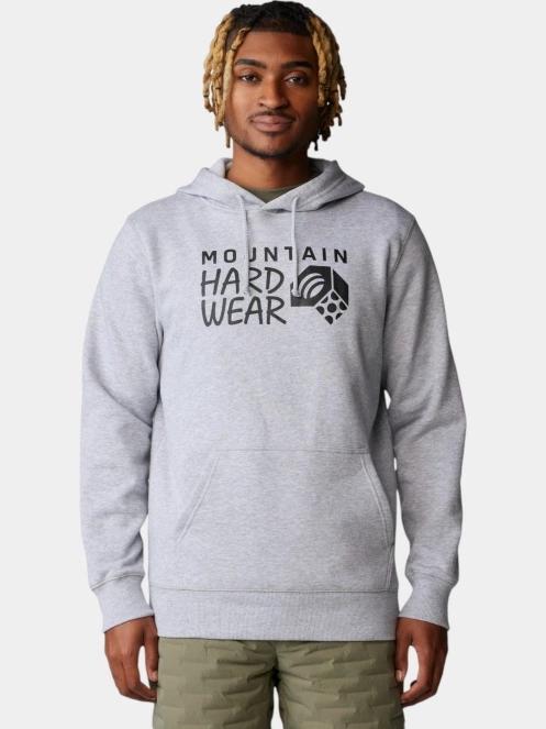 Mountain Hardwear MHW Logo PO Hoody férfi kapucnis pulóver szürke színben 2
