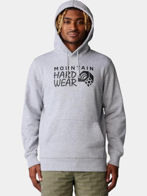 Mountain Hardwear MHW Logo PO Hoody férfi kapucnis pulóver szürke színben 5