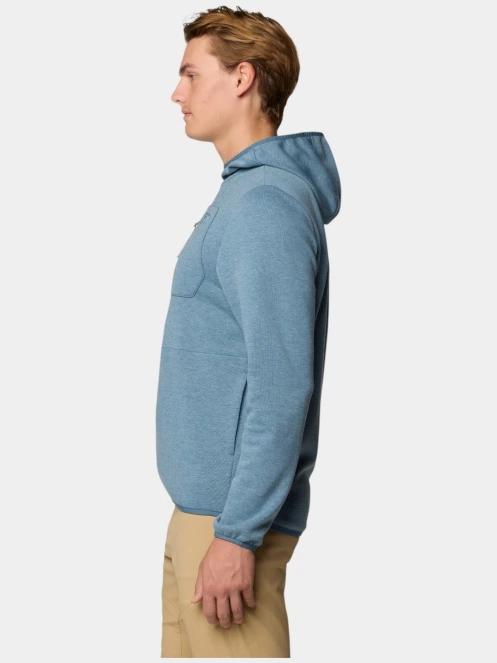 Mountain Hardwear Route Out Hoody férfi kapucnis pulóver kék színben 3