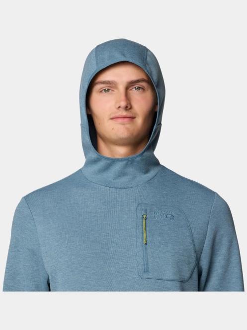 Mountain Hardwear Route Out Hoody férfi kapucnis pulóver kék színben 6