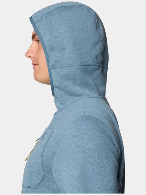 Mountain Hardwear Route Out Hoody férfi kapucnis pulóver kék színben 7