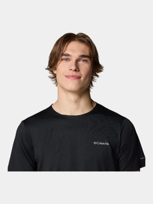 Columbia Three Pitch Short Sleeve Crew férfi rövid ujjú sport póló fekete színben 5