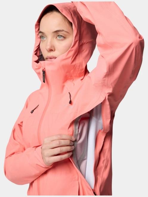 Columbia Northwest Explorer 3L Shell női esőkabát piros színben 7