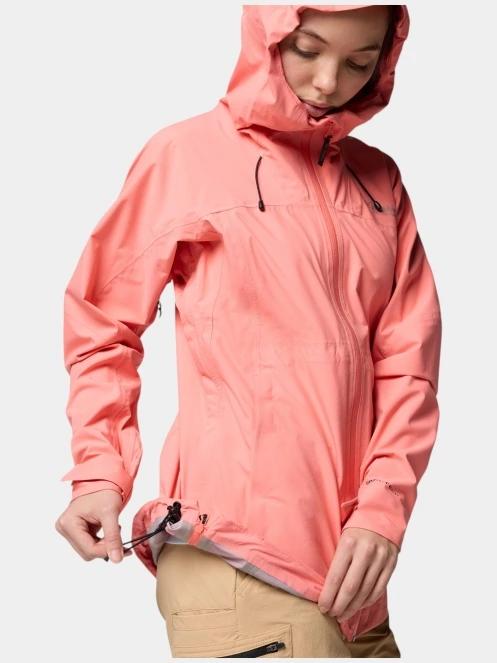 Columbia Northwest Explorer 3L Shell női esőkabát piros színben 9