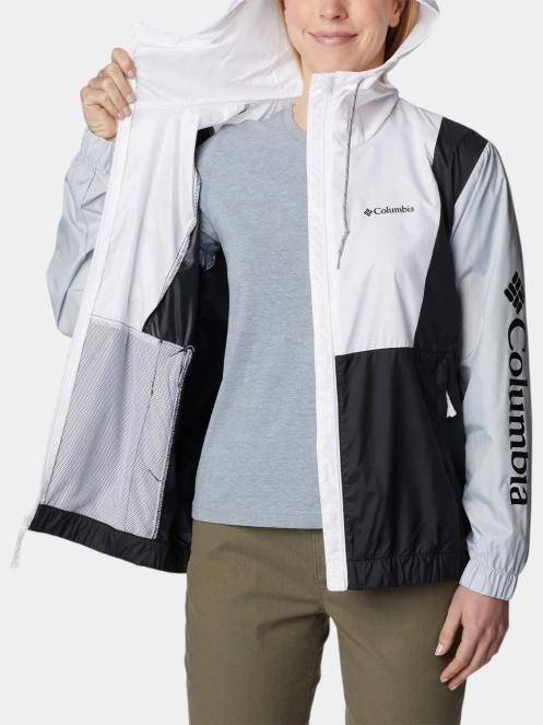 Columbia Lily Basin II Jacket női széldzseki fehér színben 6