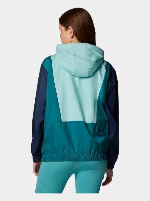 Columbia Lily Basin II Jacket női széldzseki zöld színben 4