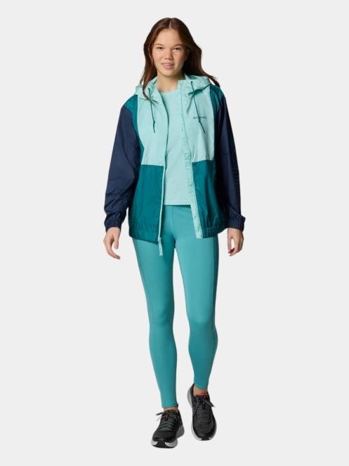 Columbia Lily Basin II Jacket női széldzseki zöld színben 5