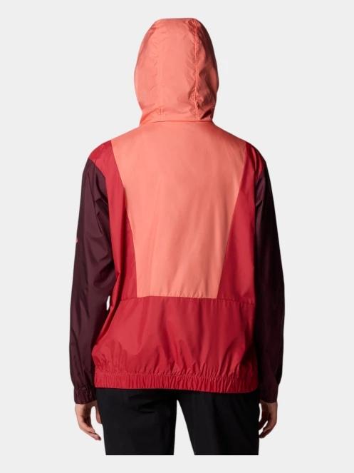 Columbia Lily Basin II Jacket női széldzseki piros színben 4