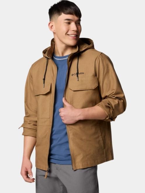 Columbia Indigo Canyon Jacket férfi átmeneti kabát barna színben 5