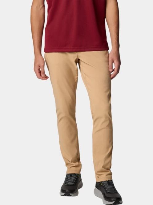 Columbia Black Mesa 5 Pocket Chino Pant férfi hosszú nadrág homok színben 2