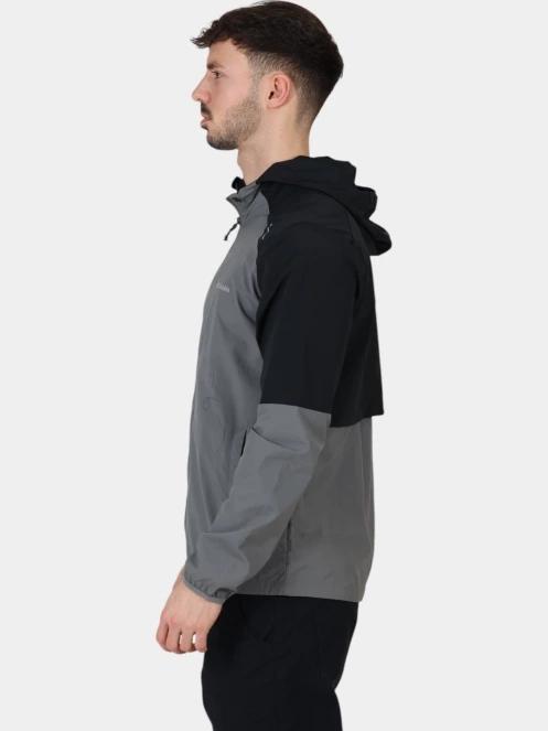 Columbia Columbia Tech Nylon Hoodie férfi futódzseki szürke színben 3