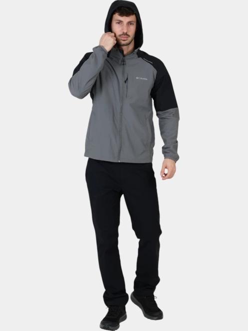 Columbia Columbia Tech Nylon Hoodie férfi futódzseki szürke színben 7
