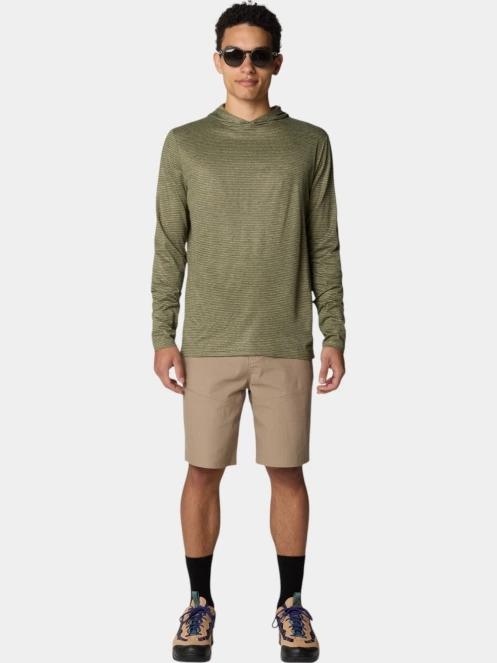 Mountain Hardwear Hardwear AP Short férfi túra rövidnadrág zöld színben 4