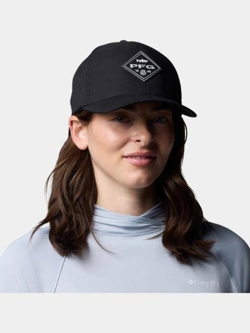 Columbia PFG Island Angler Stretch Fit Ball Cap férfi baseball sapka fekete színben 6
