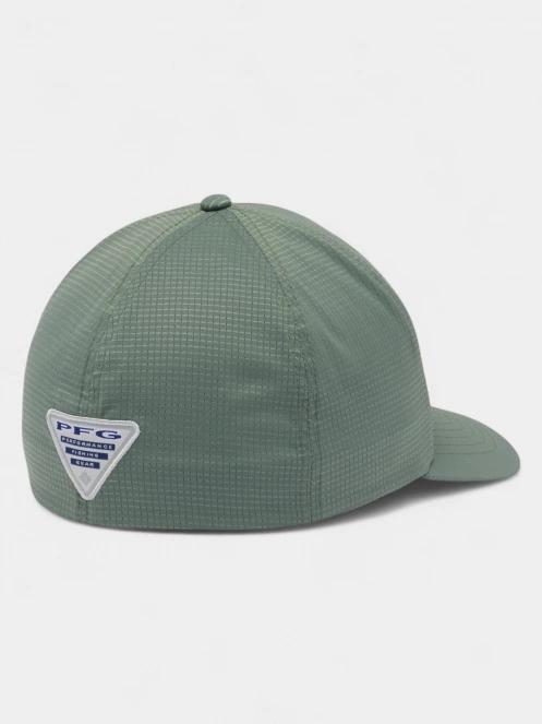 Columbia PFG Island Angler Stretch Fit Ball Cap férfi baseball sapka zöld színben 3